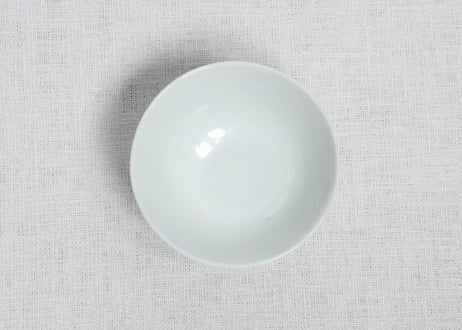 大正～昭和戦前ゴム判蕪と茄子図湯呑①　濃いめ