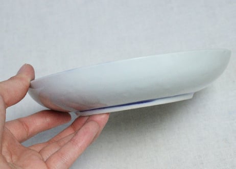 明治後期~大正銅判朝顔図5寸皿