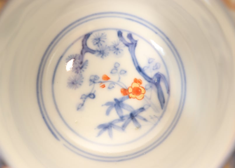 明治前期色絵龍と鳳凰図向付 | 吉祥寺PukuPuku