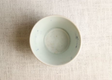 明治前期染付交差文そば猪口
