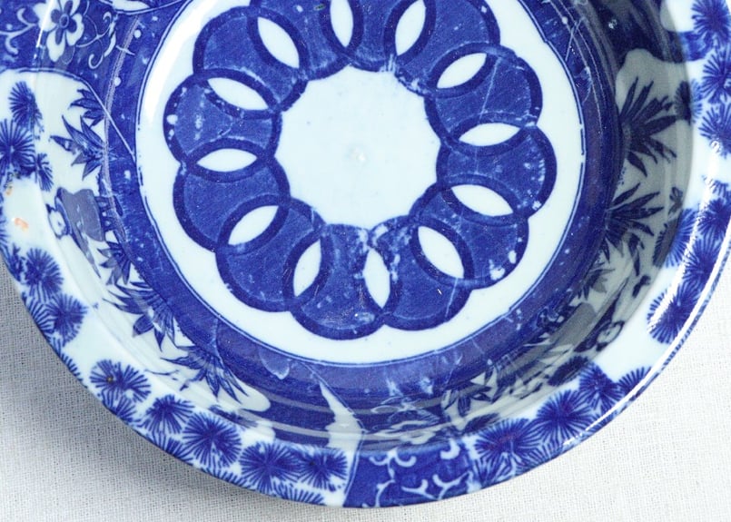 明治後期～大正銅判唐子図7寸鉢 高台窯傷 | 吉祥寺PukuPuku