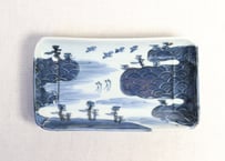 ギャラリー三益】古染付八橋紋向附（明末期） ギャラリー三益】古