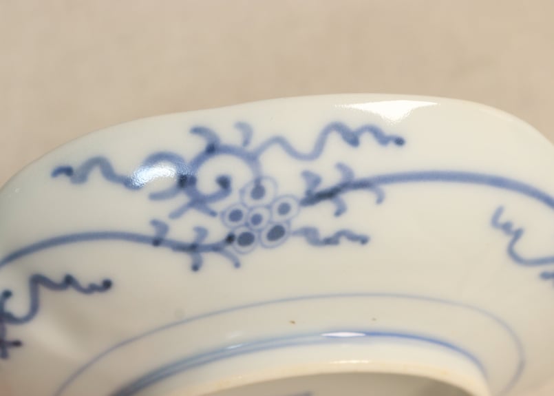 染付 明治 大正時代 大皿 文明開化 風景画 希少(K-YC476) Amazon
