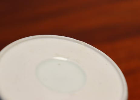 江戸後期染付蛸唐草文猪口①