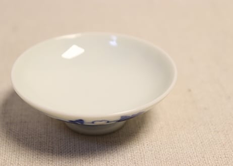 大正～昭和戦前染付桜図姫組物 5点組
