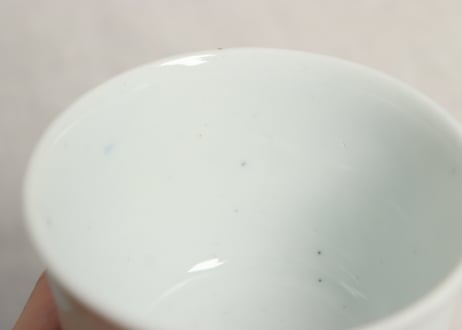 明治後期~大正染付三方丸文向付