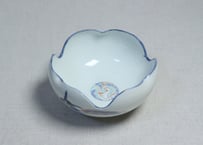 明治後期～大正色絵桐と鳳凰図三弁鉢