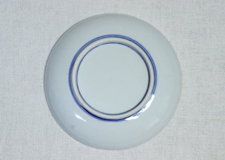 明治後期~大正銅判朝顔図5寸皿