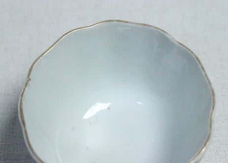 明治前期色絵帆掛け船と桐図向付
