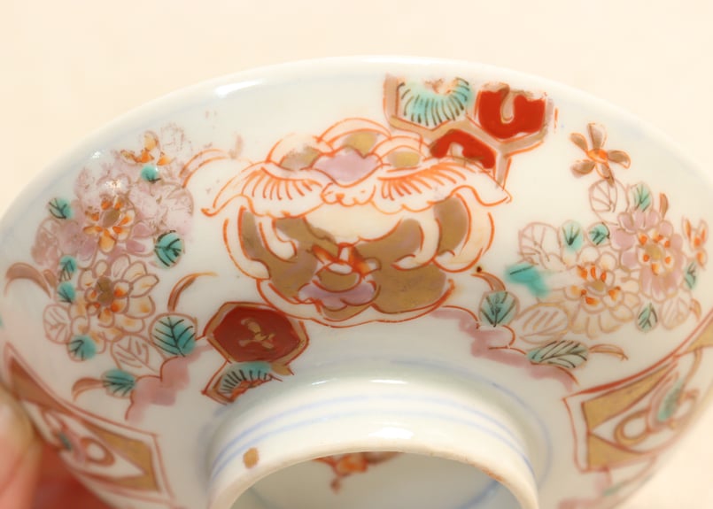 明治前期色絵菊と鳳凰図蓋茶碗 | 吉祥寺PukuPuku