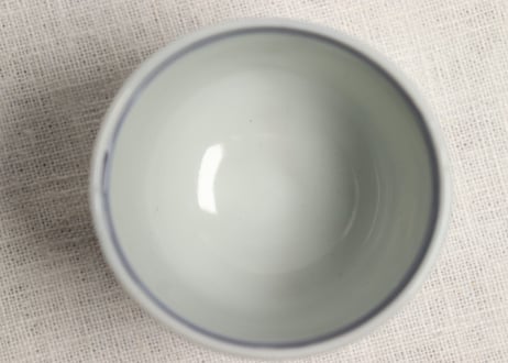 明治後期~大正染付竹図向付