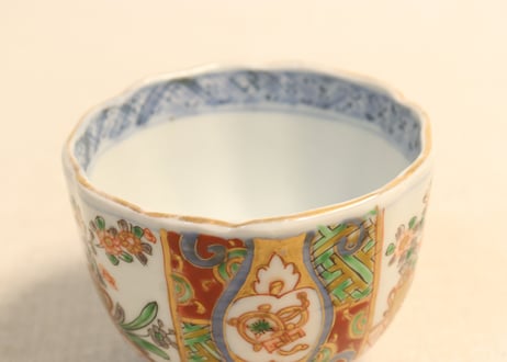 明治前期色絵生花と宝図向付