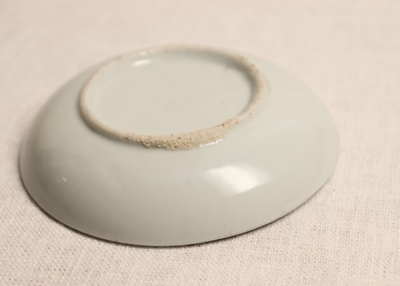 明治印伴桜チラシ図飯椀四客セット 明治印伴桜チラシ図飯椀四客セット