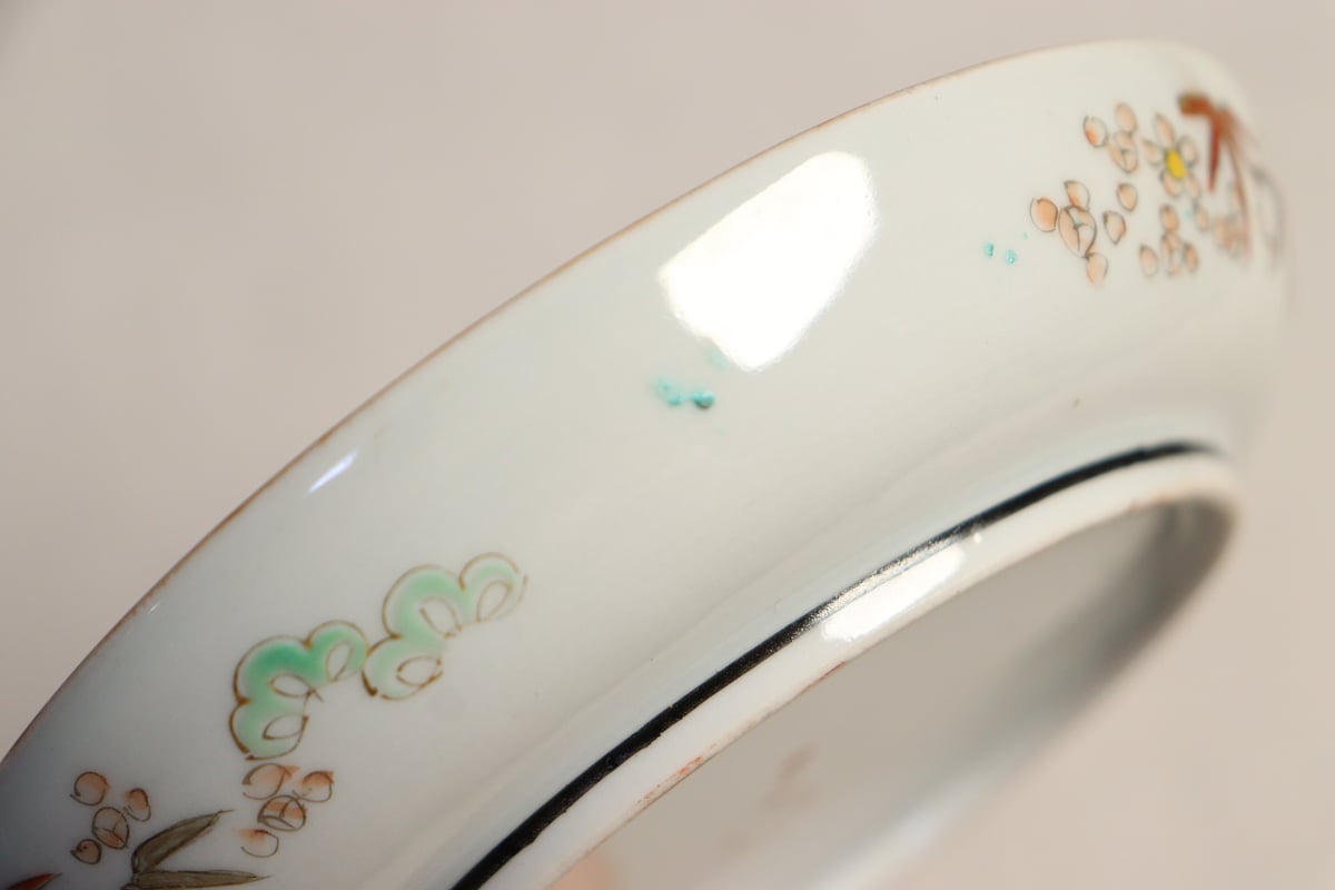 明治前期九谷焼色絵高砂図通り物小皿 | 吉祥寺PukuPuku