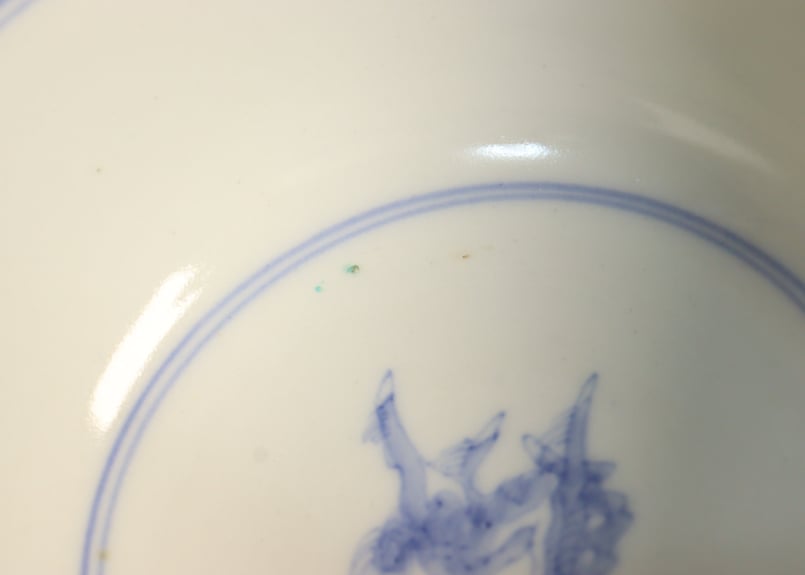明治～大正期　輸出向　有田焼　色絵人物図　窓絵　アンティーク　植木鉢 明治～大正期 輸出向 有田焼 色絵人物図 窓絵 アンティーク