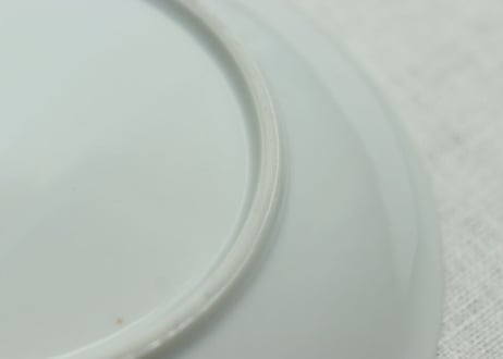 大正~昭和戦前ゴム判稲穂図5寸皿