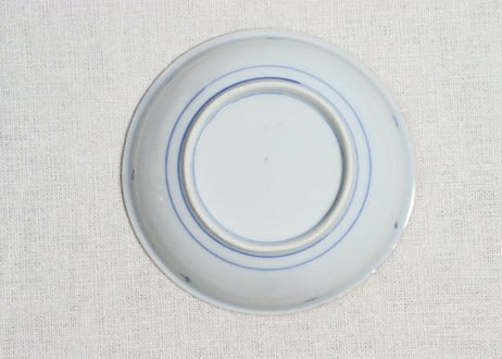 明治後期～大正銅判巴文図小皿