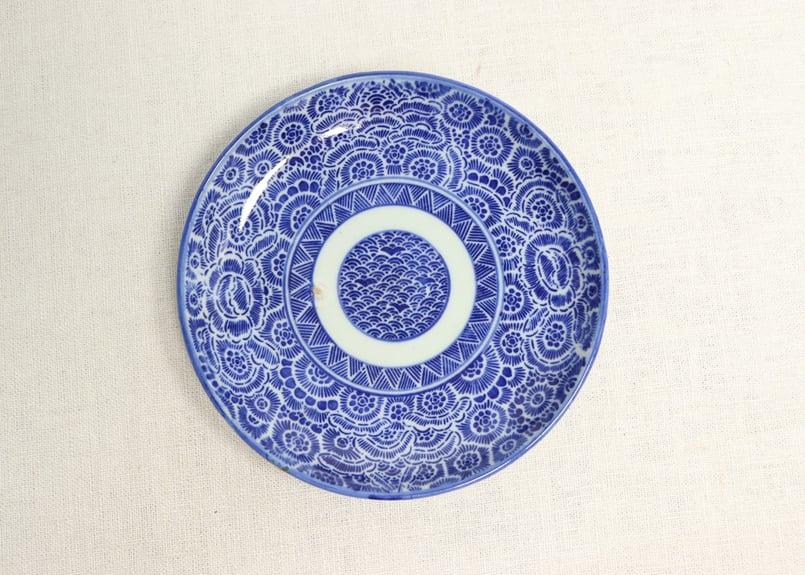 豪商旧蔵品　明治期　色絵鯉千鳥文膾皿　金蘭手　二十客　上手　金鯉　松竹梅　青海波 豪商旧蔵品 明治期 色絵鯉千鳥文膾皿 金蘭手 二十客 上手 金鯉 松竹梅