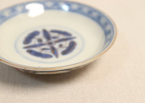 明治前期色絵牡丹と松図蓋茶碗