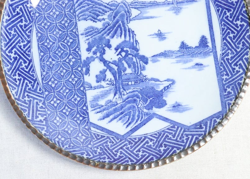 時代物陶器皿。、詳細不明 ル34 ホワイト 八角洋皿 中 - 益子焼の小さな窯元「よしざわ窯