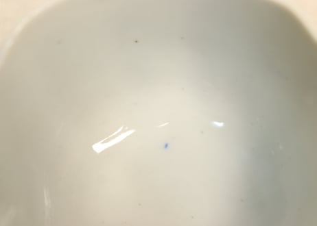 明治後期～大正染付牡丹図向付