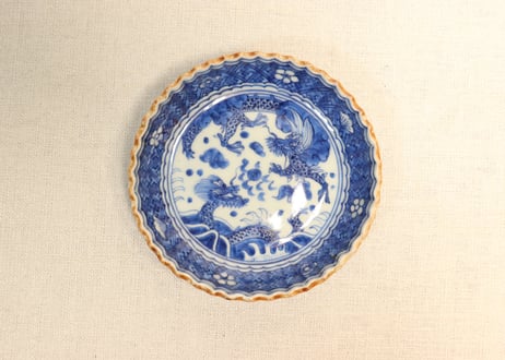 手塩皿 龍 染付 その2 5枚 色絵 金彩 小皿 明治 花弁 手塩皿 龍 染付 その2 5枚 色絵 金彩 小皿 明治 花弁 - メルカリ