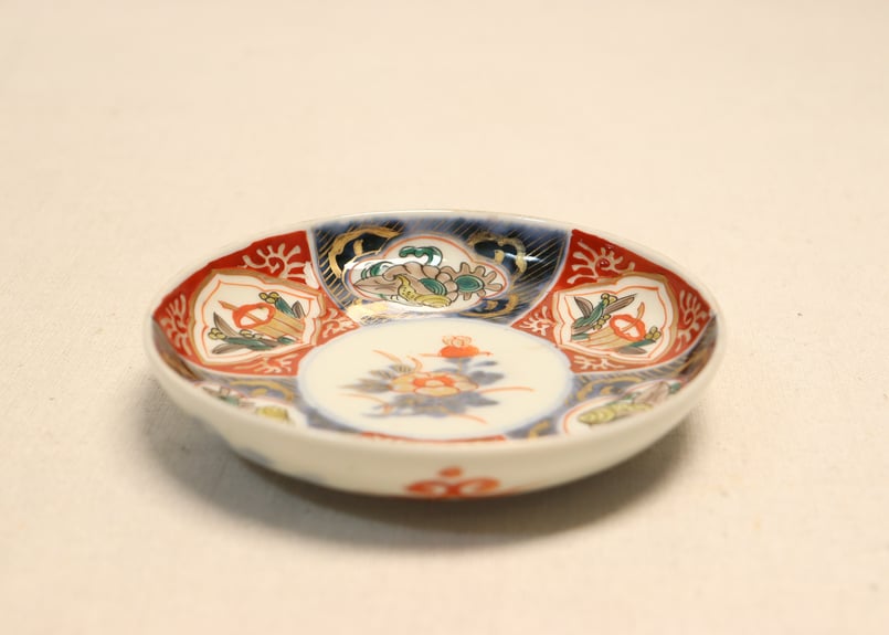 明治前期色絵三方貝図小皿 | 吉祥寺PukuPuku