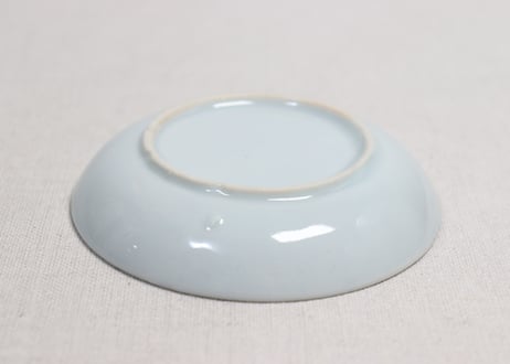 明治後期～大正銅判馬に瓢箪と草花図小皿①