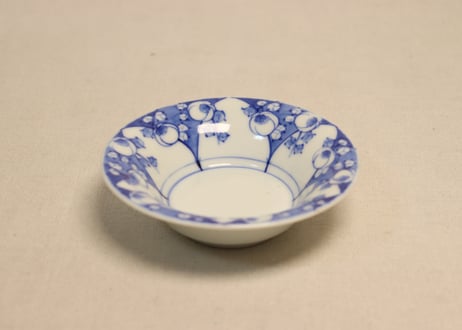 向付 染付 明治 大正 古染付写し 2客 草花 CATEGORY 染付 | 吉祥寺PukuPuku