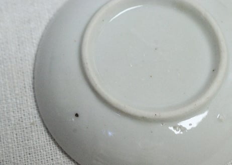 明治後期～大正銅判金魚図小皿