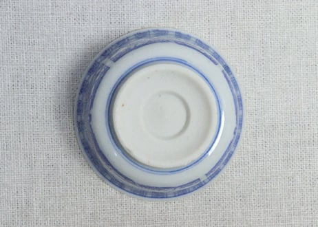 明治後期～大正銅判鳳凰図煎茶碗
