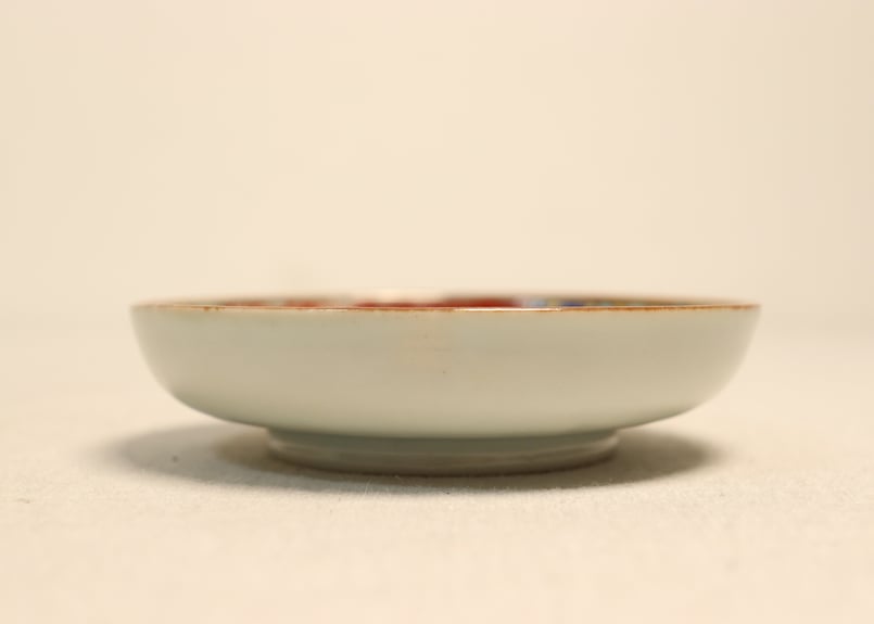 明治前期色絵花と幾何学文小皿① | 吉祥寺PukuPuku