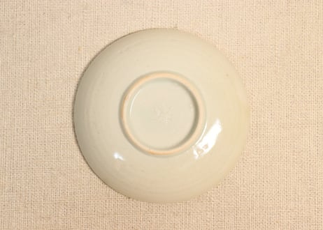 江戸後期染付寿文字と蝙蝠図豆皿①