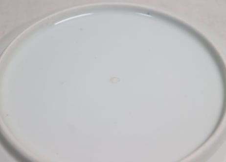 江戸後期色絵山水図7寸皿①