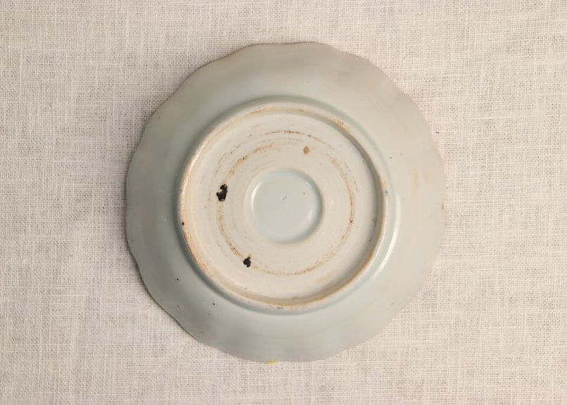 江戸幕末染付鼠大根図なます皿 キズ各種 | 吉祥寺PukuPuku