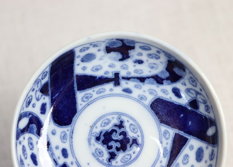 明治後期～大正銅判飛行機図小皿 | 吉祥寺PukuPuku