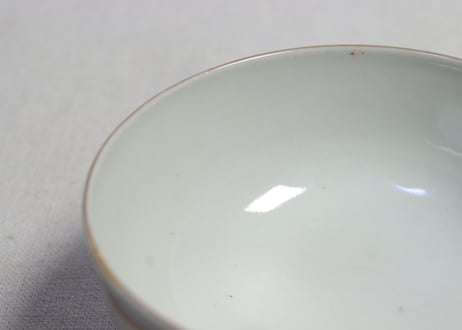 明治前期色絵三方に竹梅図通り物蒸茶碗