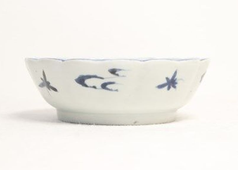 蓋物■紅葉 蓋茶碗 赤絵染付 蓋器(江戸後期～明治期) 鳩居堂 蓋鉢 時代 骨董 古伊万里 赤絵 鶴宝尽くし 富貴長春 大振り蓋茶碗 - 生活骨董と