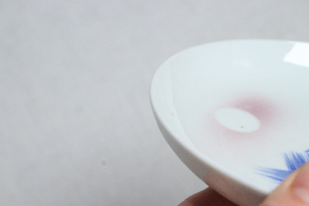 明治後期～大正染付松鶴図5寸皿 | 吉祥寺PukuPuku