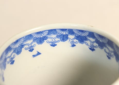明治後期～大正銅判貝尽くし図猪口②フリモノ