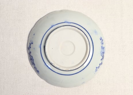 明治後期~大正紙刷松竹梅図なます皿