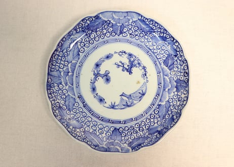 夏*J様 豪華‼️ 幕末明治の染錦 7寸中皿 小皿 なます皿 向付け 各種5