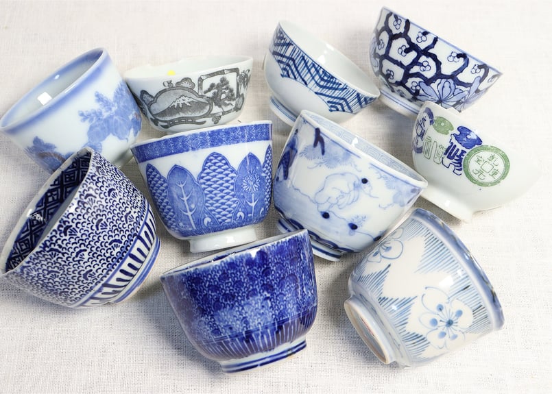 金継ぎ用】キズ向付・湯呑・茶碗10客セット | 吉祥寺PukuPuku