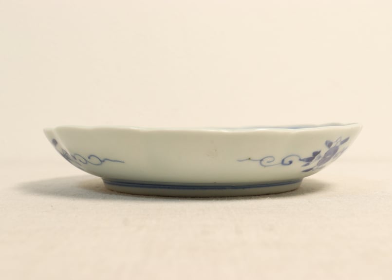 専用出品　幕末〜明治期　金蘭手　膾皿　五客　松竹梅　鶴　扇子　角冨印　上物 夫婦鶴 手描 – SENSUP