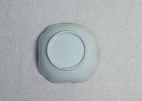 江戸中期色絵馬図四弁通り物なます皿 　5客組