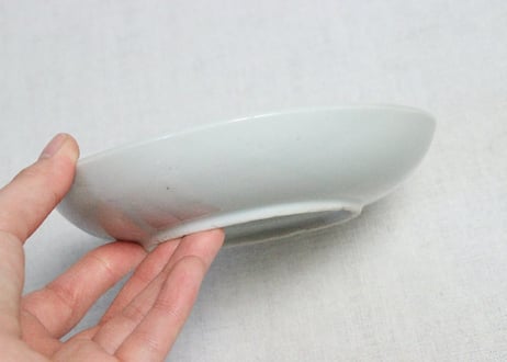 明治後期～大正銅判笹図5寸皿