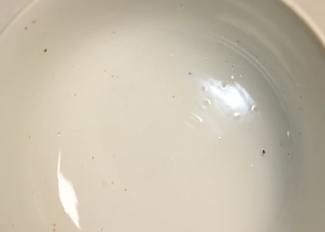 明治前期色絵松竹梅に鶴図通り物蒸茶碗