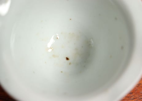 江戸中期柿右衛門白磁輪花縁向付①