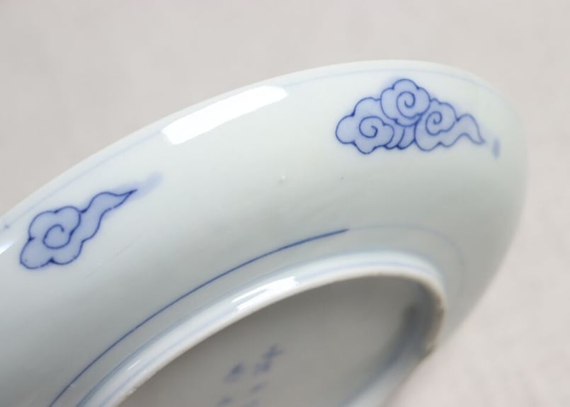 明治後期~大正銅判麒麟と龍図7寸皿 | 吉祥寺PukuPuku 