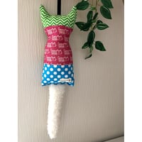 フワしっぽの蹴りぐるみ-ハンドメイド-  NO6 【送料200円ポスト投函】